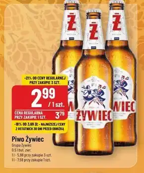 Polomarket Żywiec Piwo jasne 500 ml oferta