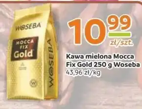 Społem Woseba Mocca Fix Gold Kawa palona mielona 250 g oferta