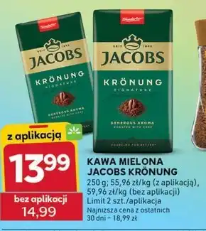 Stokrotka Optima Jacobs Krönung Kawa mielona 250 g oferta