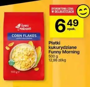 Delikatesy Centrum Płatki kukurydziane Funny Morning oferta