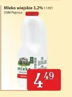 Społem Piątnica Mleko wiejskie świeże 3,2% 1 l oferta