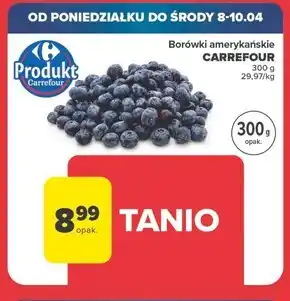 Carrefour Borówki amerykańskie Carrefour oferta