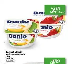 Społem Danio Serek homogenizowany bananowy 130 g oferta