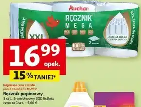 Auchan Ręcznik papierowy Auchan oferta