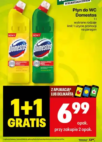 Delikatesy Centrum Płyn do WC Domestos 1 l oferta