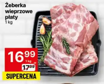 Delikatesy Centrum Żeberka wieprzowe płaty 1 kg oferta