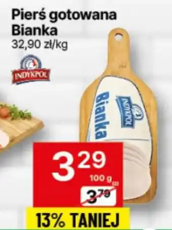 Delikatesy Centrum Pierś gotowana Bianka Indykpol 100 g oferta