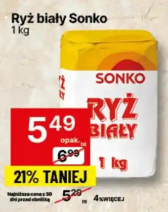 Delikatesy Centrum Ryż biały Sonko 1 kg oferta