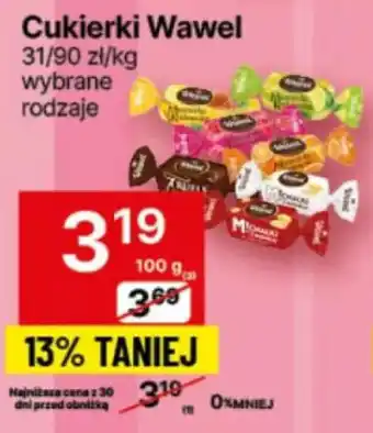 Delikatesy Centrum Cukierki Wawel 100 g oferta