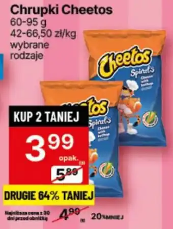 Delikatesy Centrum Chrupki Cheetos 60-95 g oferta