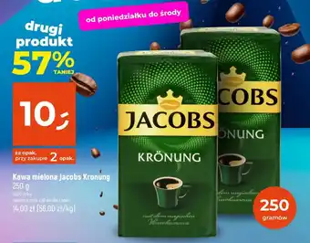 Dealz Kawa mielona Jacobs Kronung 250g oferta