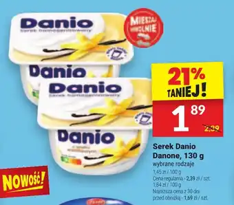 Twój Market Serek Danio Danone, 130 g oferta