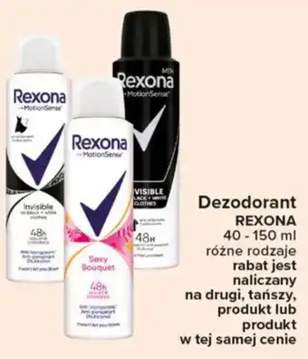 Carrefour Market Dezodorant REXONA 40-150 ml oferta