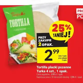 Twój Market Tortilla placki pszenne Turka 4 szt. oferta