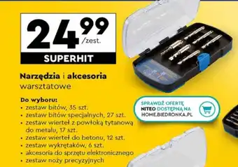 Biedronka Narzędzia i akcesoria warsztatowe oferta