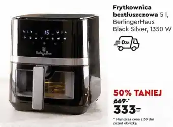 Biedronka Frytkownica beztłuszczowa 5 l, Berlingerhaus oferta