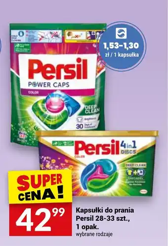 Twój Market Kapsułki do prania Persil 28-33 szt. oferta