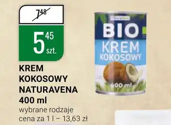 bi1 Krem kokosowy Naturavena 400ml oferta