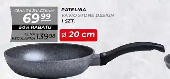 Polomarket Patelnia stone design black 20 cm 1 SZT oferta