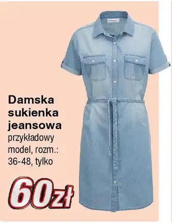 KiK Damska sukienka jeansowa oferta