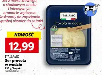 Lidl ITALIAMO Ser provola w wodzie 250 g oferta