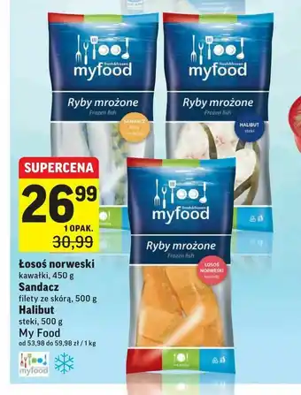 Intermarche Łosoś norweski, Sandacz, Halibut oferta