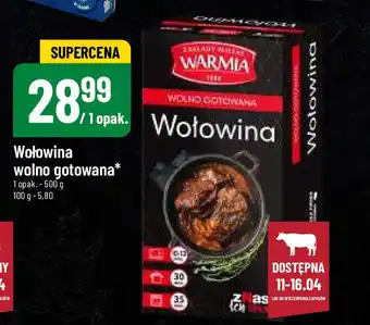 Wołowina wolno gotowana 500 g