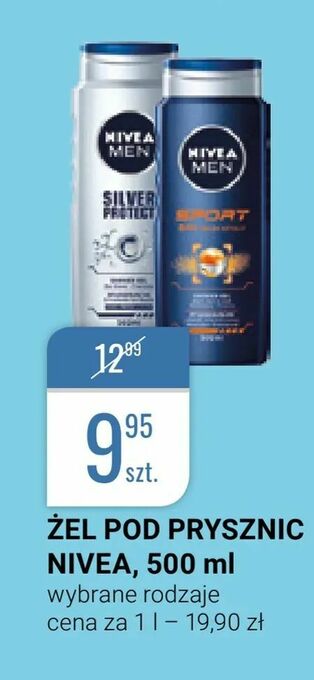 bi1 Żel pod prysznic NIVEA, 500 ml oferta