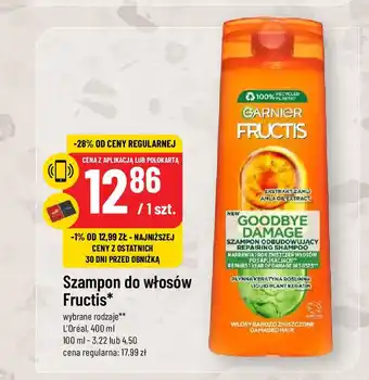 Polomarket Szampon do włosów Fructis L'Oréal 400 ml oferta