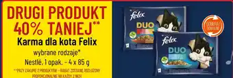 Polomarket Karma dla kota Felix Nestlé 4 x 85 g oferta