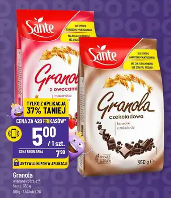 Polomarket Granola Sante 350 g oferta