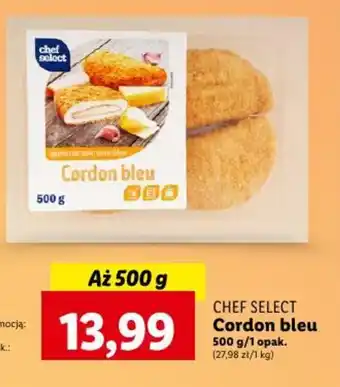 Lidl CHEF SELECT Cordon bleu 500 g oferta