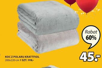 JYSK Koc z polaru krattfiol oferta