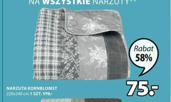 JYSK Narzuta kornblomst oferta