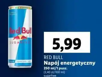 Lidl RED BULL Napój energetyczny 250 ml oferta