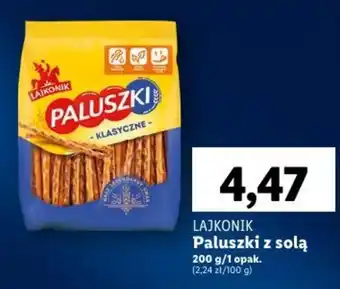 Lidl LAJKONIK Paluszki z solą 200 g oferta