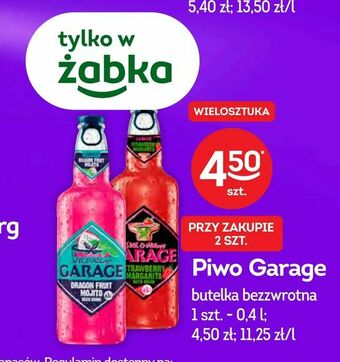 Żabka Piwo Garage oferta