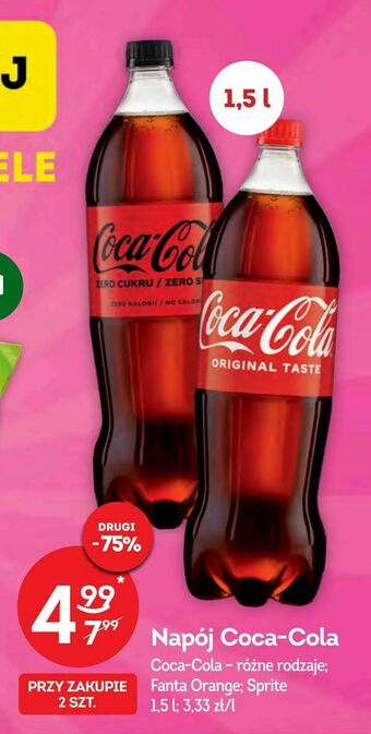 Żabka Napój Coca-Cola oferta