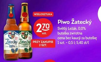 Żabka Piwo Žatecký oferta