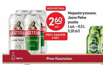 Żabka Piwo Kasztelan oferta