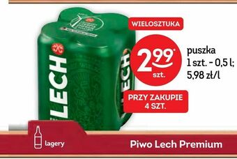 Żabka Piwo Lech Premium oferta