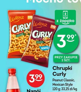 Żabka Chrupki Curly oferta