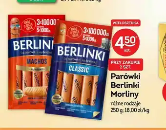 Żabka Parówki Berlinki Morliny oferta