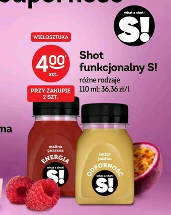 Żabka Shot funkcjonalny S! oferta