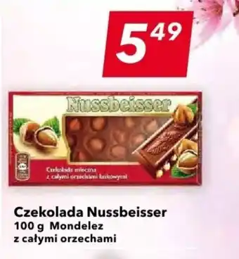 Lewiatan Czekolada Nussbeisser 100 g Mondelez oferta