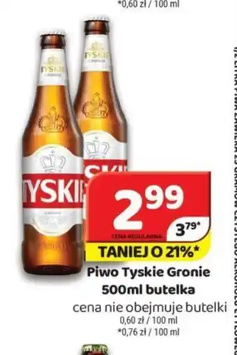 Delfin Piwo Tyskie Gronie 500ml butelka oferta
