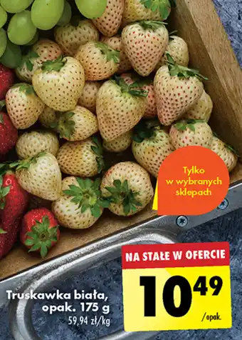 Biedronka Truskawka biała, opak. 175 g oferta