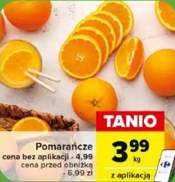 Carrefour Pomarańcze 1 kg oferta