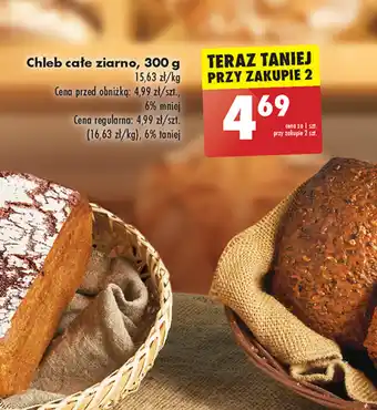 Biedronka Chleb całe ziarno, 300 g oferta