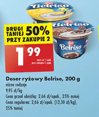 Biedronka Deser ryżowy Belriso, 200 g oferta